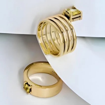 Цвет золота: от классических оттенков до редких экспериментов - фото